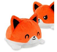 AllBlue Products Flip - Peluche de peluche positivo/sombrío como regalo para mujeres, niños, novia, amuleto de la suerte (zorro)