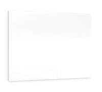 ALLboards Pizarra Magnética De Vidrio Blanca 100x70 cm, Sin Marcos, Pizarra Blanca Magnética De Vidrio, Pizarra Para Escribir De Vidrio Templado