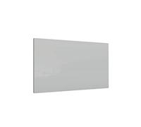 ALLboards Pizarra Magnética De Vidrio Gris 90x60 cm, Sin Marcos, Pizarra Gris Magnética De Vidrio, Pizarra Para Escribir De Vidrio Templado