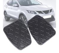 ALLDDSEA Cubierta del Pedal del Freno del Embrague para N-issan Qashqai J11 2014-2016, Cubierta Pedal de Goma Piezas de Repuesto 2 Piezas 46531JD00A