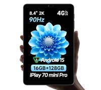 ALLDOCUBE 8,4 Pulgadas, Tablet Android 15, Mini Tablet, 16GB + 128GB, 6050 mAh, 1920 x 1200 90 Hz, MediaTek MT8791, 4G LTE/WiFi/GPS/SIM, iPlay 70 Mini Pro