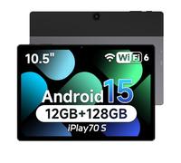 ALLDOCUBE Tablet 10 Pulgadas, Tablet Android 15, Procesador Octa-Núcleo, 4GB RAM 128GB Almacenamiento, Batería 6000mAh, WiFi 6, Pantalla IPS 1920x1280, Ampliable TF 1TB, Certificado GMS, iPlay 70 S