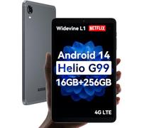 ALLDOCUBE Tablet Android 14, Tablet Helio G99 iPlay 60 Mini Pro de 8.4 Pulgadas, 16 GB de RAM, 256 GB de ROM, 512 GB Ampliable, Pantalla FHD 1920 x 1200, Widevine L1, 6050 mAh, cámara de 5 MP/13 MP