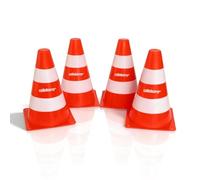 alldoro 60090 Pylons Juego de 04 Piezas, Color Naranja