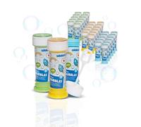 alldoro 60635 Bubble Fun Soap Bubbles Juego de 36 Piezas, Cada Lata de 55ml de Espuma de jabón para niños a Partir de 36 Meses y Adultos
