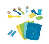 alldoro- Birthday Party 4 en 1, cumpleaños Infantiles, olímpico, colección jardín, Exterior y Kita, Juego de Fiesta para Adultos y niños a Partir de 3 años, Multicolor (Manfred Roser 60341)