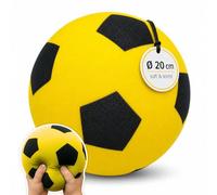 alldoro Pelota de Espuma de 20 cm de diámetro, Pelotas Suaves extrasuaves, para niños a Partir de 0 años, silenciosa y Ligera, para Interior y Exterior