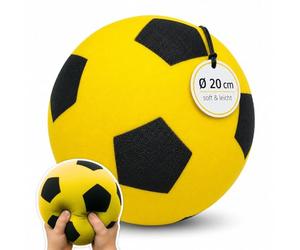 alldoro Pelota de Espuma de 20 cm de diámetro, Pelotas Suaves extrasuaves, para niños a Partir de 0 años, silenciosa y Ligera, para Interior y Exterior