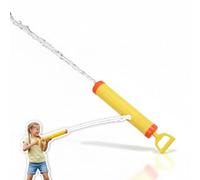 alldoro Pistola de Agua 45 cm Amarilla, Potente y de Gran Alcance | Pistola de agua de bombeo, para niños desde 3 años, lanza muy lejos, fácil de usar y de diseño robusto