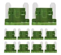 ALLECIN 50 Piezas 30A Micro Fusibles Coche 30Amp Fusible para Coche 30Amperios Low Profile Mini Auto Fuse para Moto Coches Camiones Caravana Camper