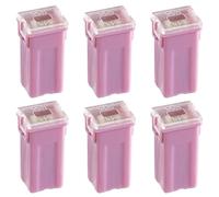 ALLECIN 6 Piezas 30A Perfil Alto Fusibles Coche Cuadrado 30Amp Fusible en Forma de Caja Tall Standard Profile Fuse para Camiones Coches