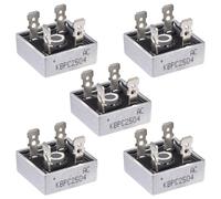 ALLECIN KBPC2504 Diodos Rectificadores de Puente 25A 400V KBPC 2504 Rectificador de Puentes de Diodo de Silicio Monofásico 25 Amperios 400 Voltios Bridge Rectifier Diode (Paquete de 5 piezas)