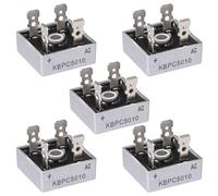 ALLECIN KBPC5010 Diodos Rectificadores de Puente 50A 1000V KBPC 5010 Rectificador de Puentes de Diodo de Silicio Monofásico 50 Amperios 1000 Voltios Bridge Rectifier Diode (Paquete de 5 piezas)