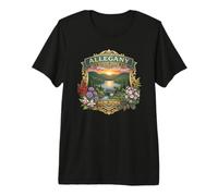 Allegany State Park New York Lakes - Recuerdo de Vida Silvestre Camiseta Premium