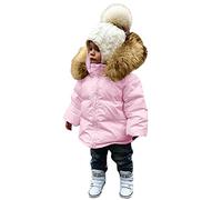 Allegorly Bebé Chaqueta Invierno Abrigo con Capucha Chaquetas para Niños Niño Bebé Abrigo Plumas con Capucha Chaqueta Invierno para Bebés Niños Niñas Cremallera Abbigliamento