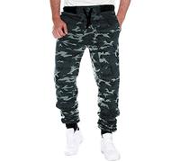 Allegorly Pantalones de correr para hombre, pantalones de trabajo para hombre, pantalones de chándal casuales para ropa de calle del Reino Unido, pantalones de chándal casuales con bolsillos laterales
