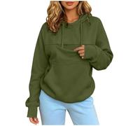 Allegorly Sudadera con capucha con bolsillo para gato con capucha para mujer con gran bolsillo canguro gato suéter de transporte para y perro casual a la moda visitas S Paseos casa, B-ag, S