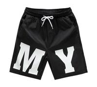 Allegorly Traje de baño para hombre, suave, de secado rápido, pantalones cortos de playa, pantalones cortos de surf con forro de malla para hombre con bolsillos, para surf, playa elástica, 2-Negro