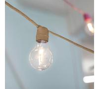 Allegra de Newgarden luces LED de hadas con cable de yute True