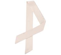 Allegra K Bufanda delgada para mujer, color liso, pañuelo largo puro, Albaricoque, 90*5cm/35.43*1.97 inches(L*W)