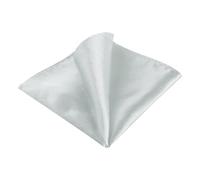Allegra K Pañuelo De Bolsillo Color Sólido Para Banquete De Boda Para Hombre Plata Talla única