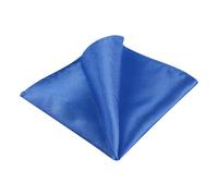 Allegra K Pañuelos cuadrados de bolsillo para hombre, color sólido para bodas y fiestas, azul real, Taille unique