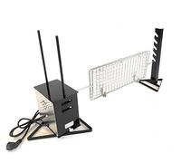ALLEGRI Asador rotatorio Profesional eléctrico con ajuste de velocidad de rotación Carga máxima 40 kg y rejilla Pincho cm 70 x 22
