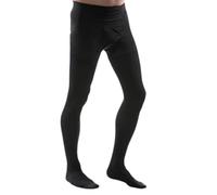 Allegro 234 - Maillot de compresión para hombre (20-30 mmHg, cintura alta), XL, Negro