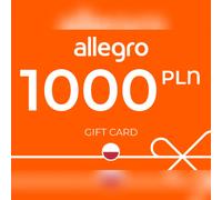 Allegro Gift Card 1000 PLN Key - POLAND