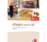 Allegro nuovo A2: Italiano – Libro de curso y ejercicios con audios