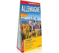 Allemagne 1/900.000 (carte grand format laminée) (Carte laminée Routière Comfort)