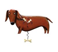 Allen Design Reloj de pared Oscar (Dachshund) Allen Reloj de péndulo Reloj de perro salchicha