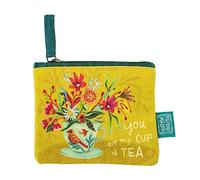 Allen Designs - Bolsa de algodón PM taza de té