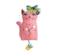 Allen Designs - Bonito Reloj Rosa Gatito