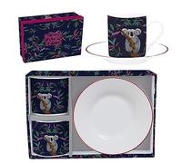 Allen Designs - Coloque 2 tazas en la caja de regalo de Koala