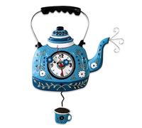Allen Designs - Reloj de Pared Ketthe Blue