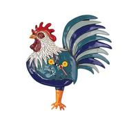 Allen Designs, Reloj para colgar con forma de gallo, Enesco