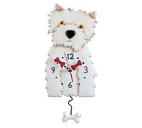 Allen Designs, Reloj para colgar con forma de perro y hueso, Enesco