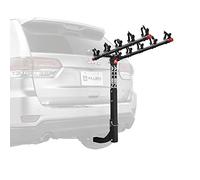 Allen Sports USA Deluxe 5 Transportador de 5 Bicicletas de Lujo para Enganche de 5 cm, Unisex, Negro, 2-Inch