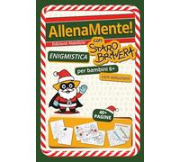 AllenaMente! con Staro Bravera. Edizione Natalizia. Enigmistica per bambini 6+ con soluzioni: Puzzle e attività creative per un Natale pieno di divertimento
