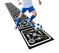 Allenamento Agilità - Tappetino Rapidità Calcio | Attrezzatura Footwork Antiscivolo | per Adulti, Giovani, Bambini, Principianti, Esercizi Coordinazione, Allenamento Indoor Outdoor Fitness
