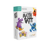 ALLEOVS Juego Mental Batalla Matemática - Juego de Multiplicaciones Educativa - 90 Tarjetas para Tablas Aprendizaje - Actividades Cerebro Divertido Niños y Familias - Regalos Cumpleaños - +7 Años