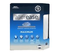 AllerEase - Protector de colchón Impermeable Maximum Allergy, tamaño Queen con Cremallera