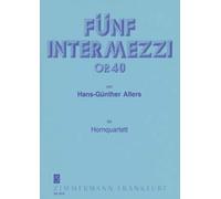 ALLERS H.G. - Intermezzi (4) Op.40 para 4 Trompas