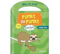 Alles im Griff. Punkt zu Punkt. Lustige Tiere. 1-50: Bunte Punkt zu Punkt-Rätsel von 1 bis 50