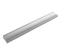 ALLES IM GRIFF Tirador para muebles Alto LA 128 mm, ancho 150 mm, ideal para cajones, aluminio anodizado natural