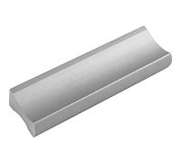 ALLES IM GRIFF Tirador para muebles Alto LA 32 mm, ancho 58 mm, ideal para cajones, aluminio anodizado natural