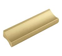ALLES IM GRIFF Tirador para muebles Alto LA 32 mm, ancho 58 mm, ideal para cajones, aluminio dorado mate