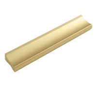ALLES IM GRIFF Tirador para muebles Alto LA 64 mm, ancho 90 mm, ideal para cajones, aluminio dorado mate