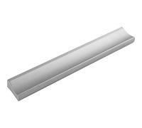 ALLES IM GRIFF Tirador para muebles Alto LA 96 mm, ancho 120 mm, ideal para cajones, aluminio anodizado natural